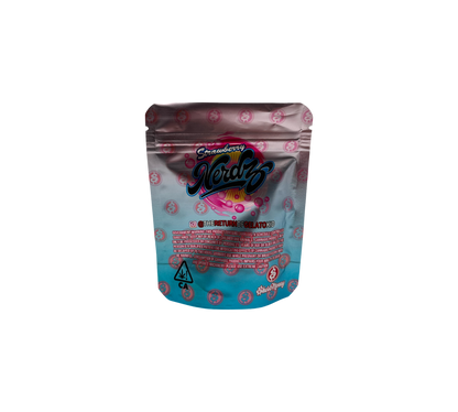 10x Strawberry Nerdz - leere PE Verpackungen