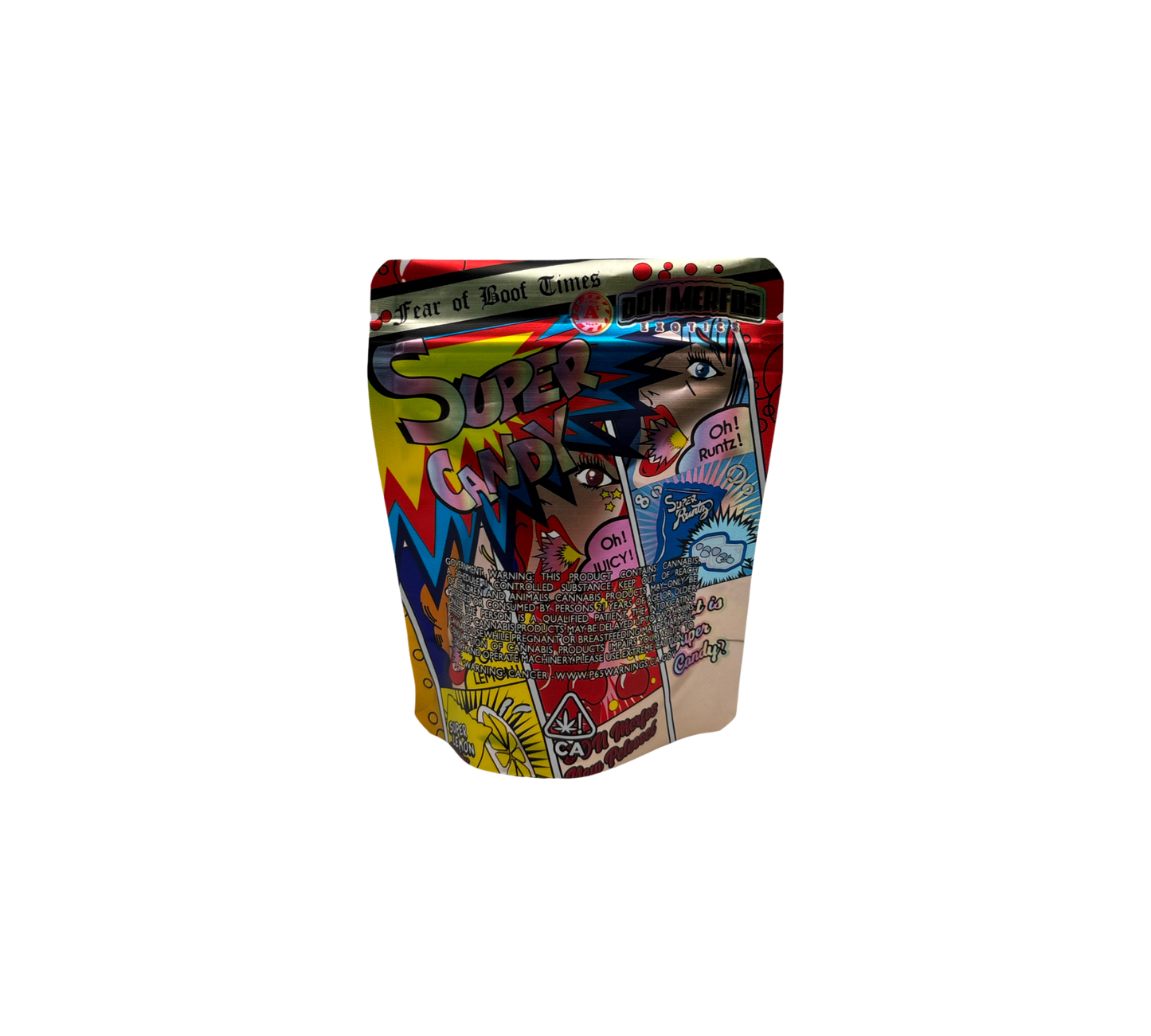 10x Super Candy - leere PE Verpackungen