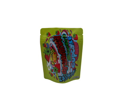 10x Strawberry Swirl - leere PE Verpackungen