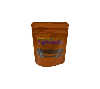 10x Tropical - leere PE Verpackungen