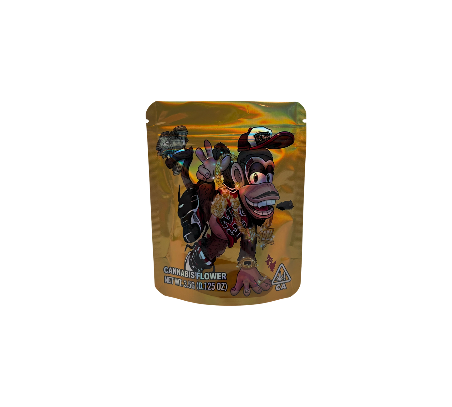 10x Monkey Player - leere PE Verpackungen