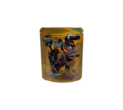 10x Monkey Player - leere PE Verpackungen