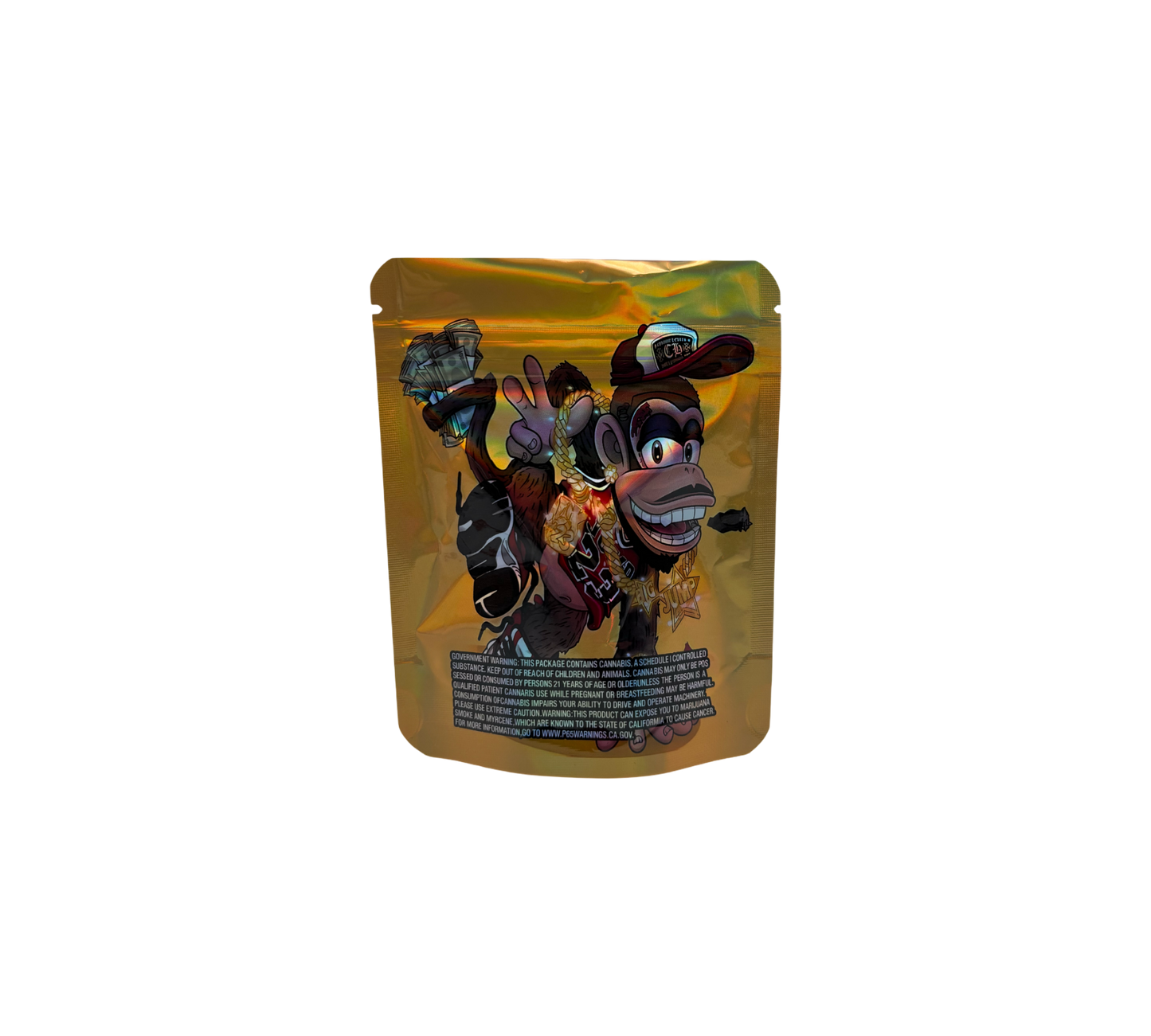 10x Monkey Player - leere PE Verpackungen