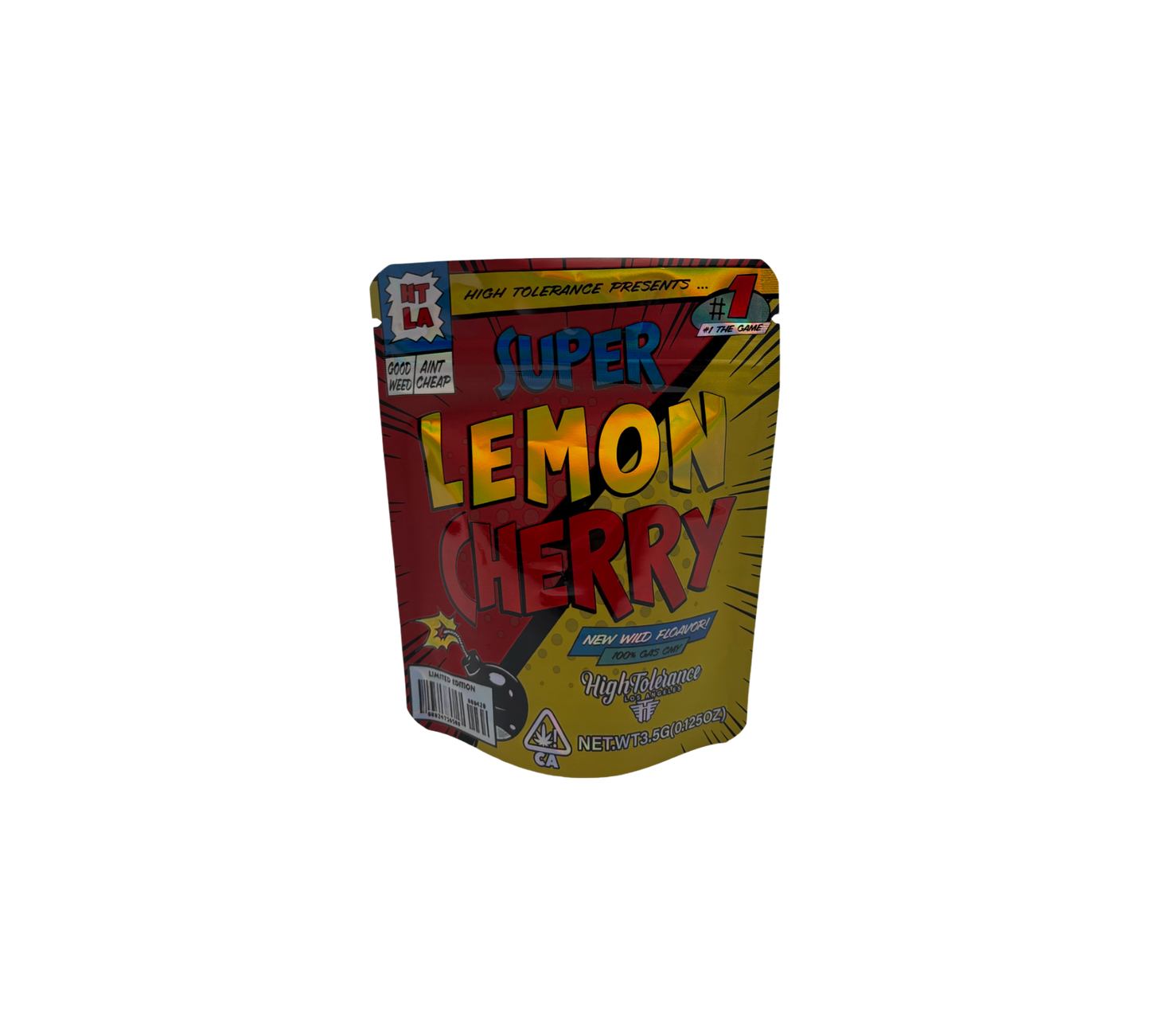 10x Super Lemon Cherry - leere PE Verpackungen
