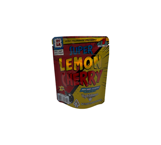10x Super Lemon Cherry - leere PE Verpackungen