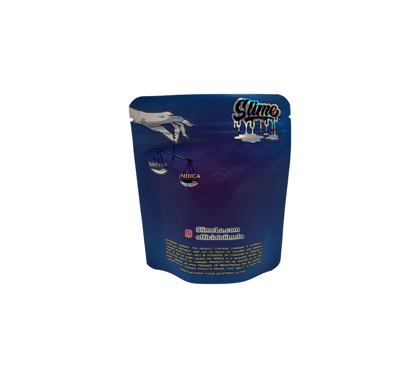 10x Candy Slime - leere PE Verpackungen