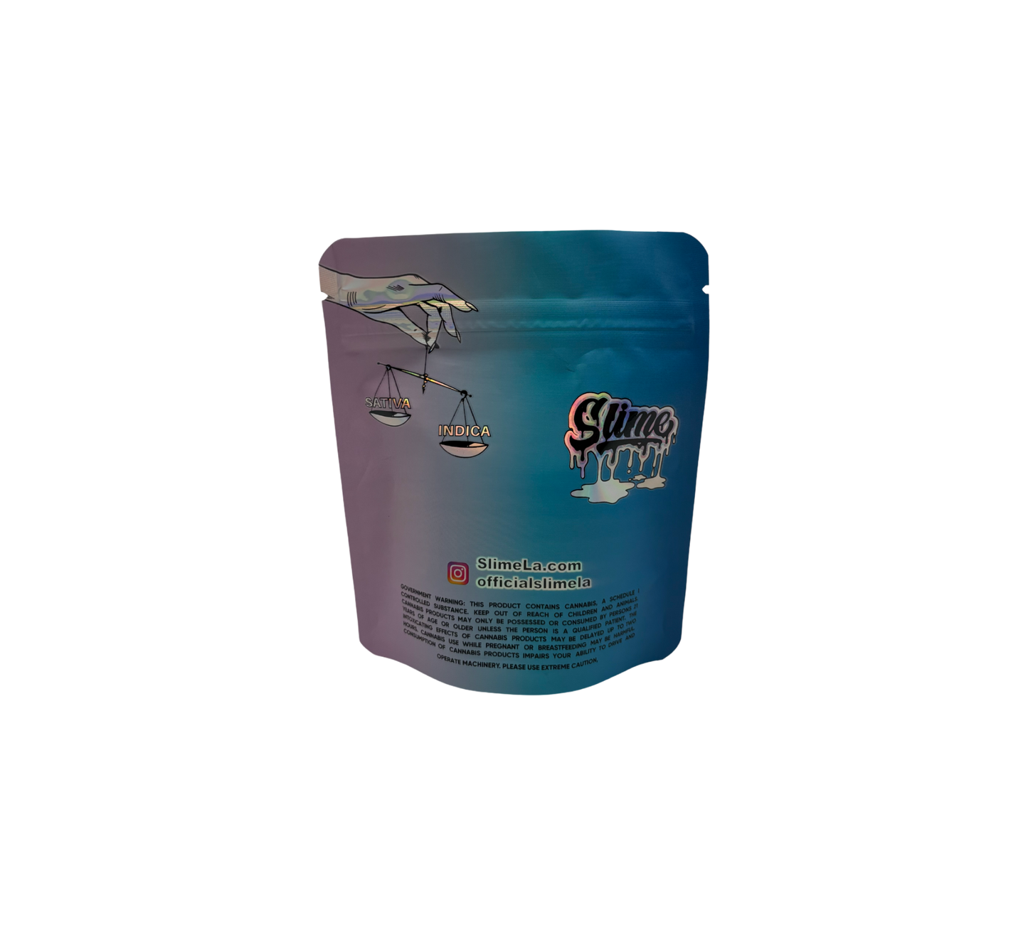 10x Cherry Slime - leere PE Verpackungen