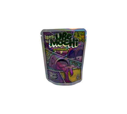 10x Purple Mochi - leere PE Verpackungen