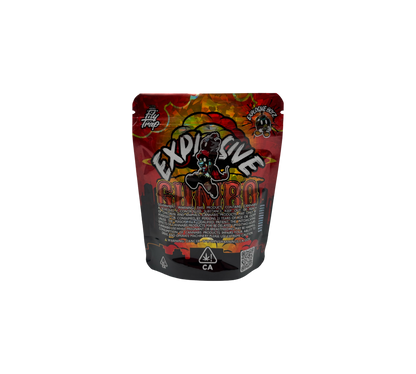 10x Explosive Gumbo - leere PE Verpackungen