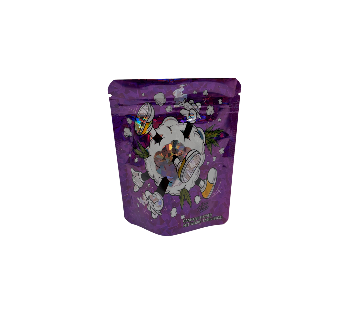 10x Purple Trupple - leere PE Verpackungen