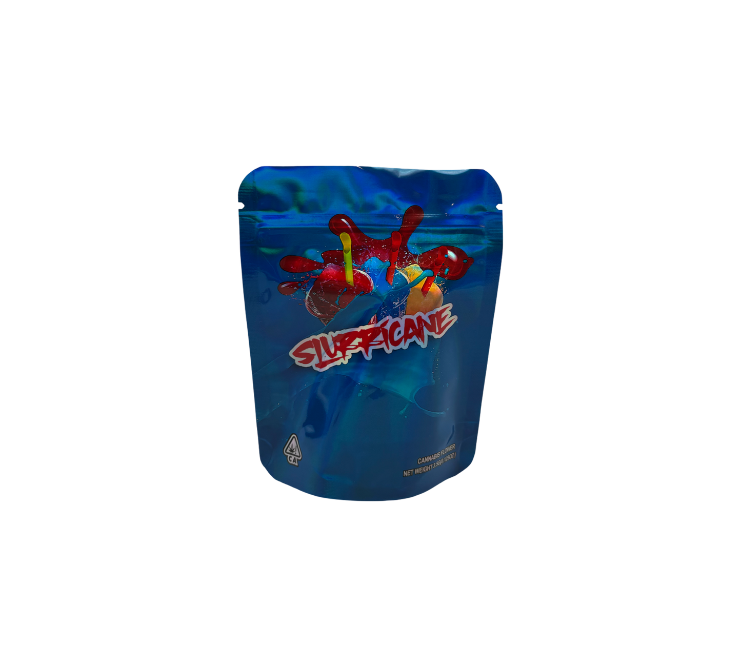 10x Blue Sluppi - leere PE Verpackungen