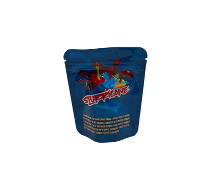10x Blue Sluppi - leere PE Verpackungen