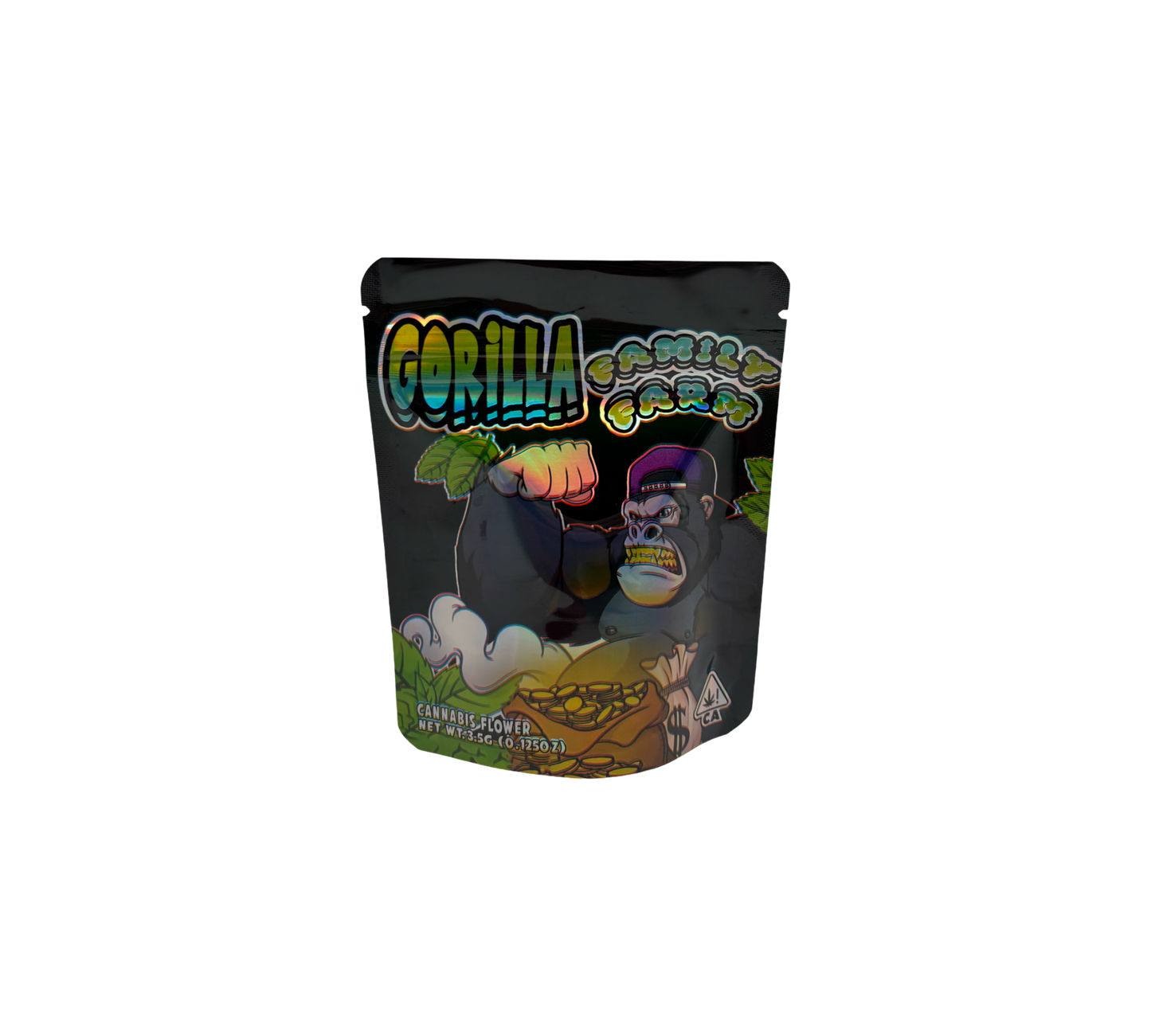 10x Gorilla Farm - leere PE Verpackungen