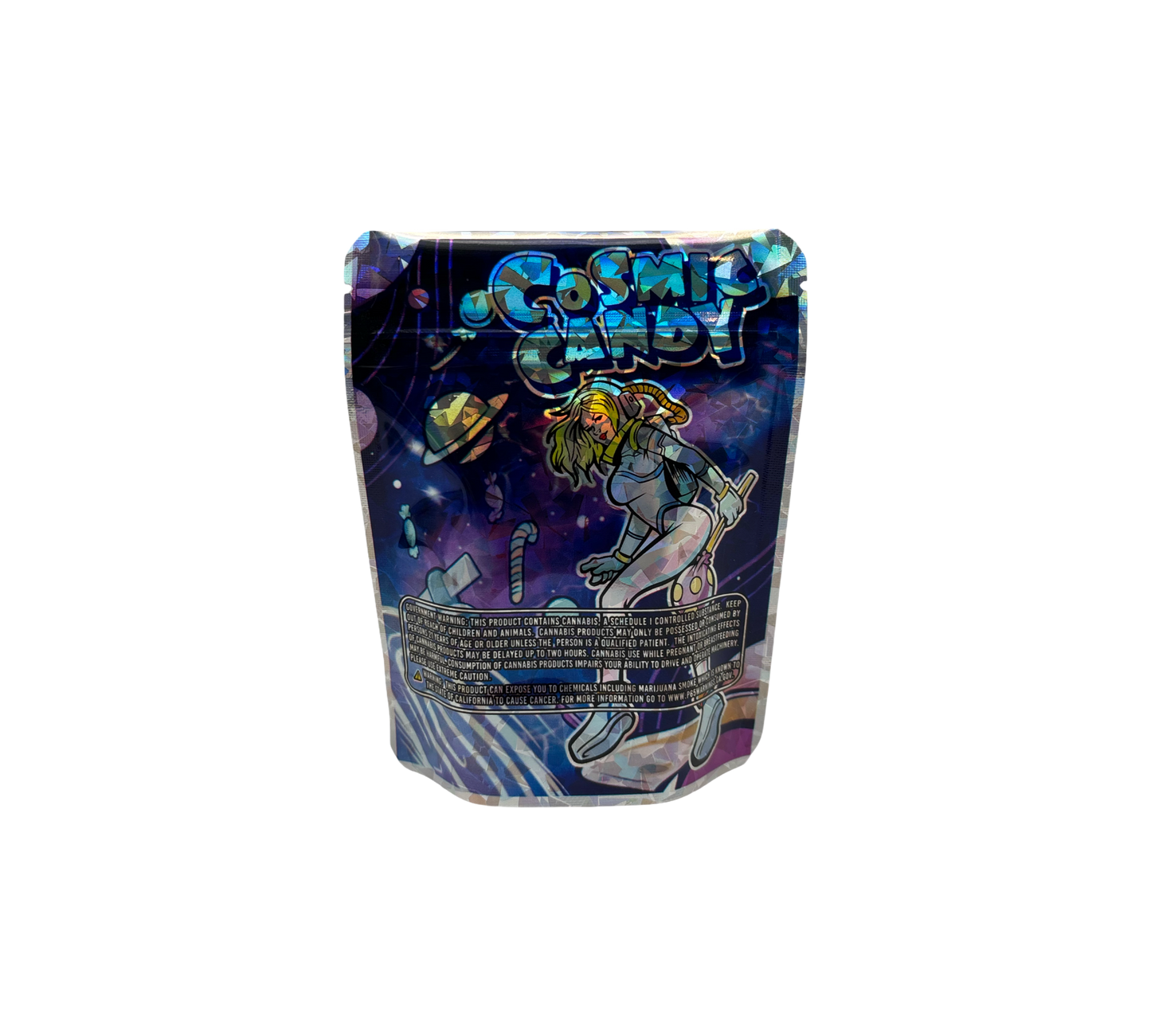 10x Cosmic Candy - leere PE Verpackungen