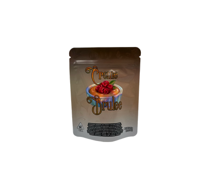 10x Creme Brulee - leere PE Verpackungen
