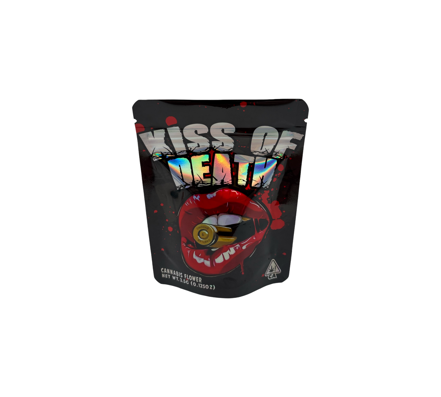 10x Kiss of Death - leere PE Verpackungen
