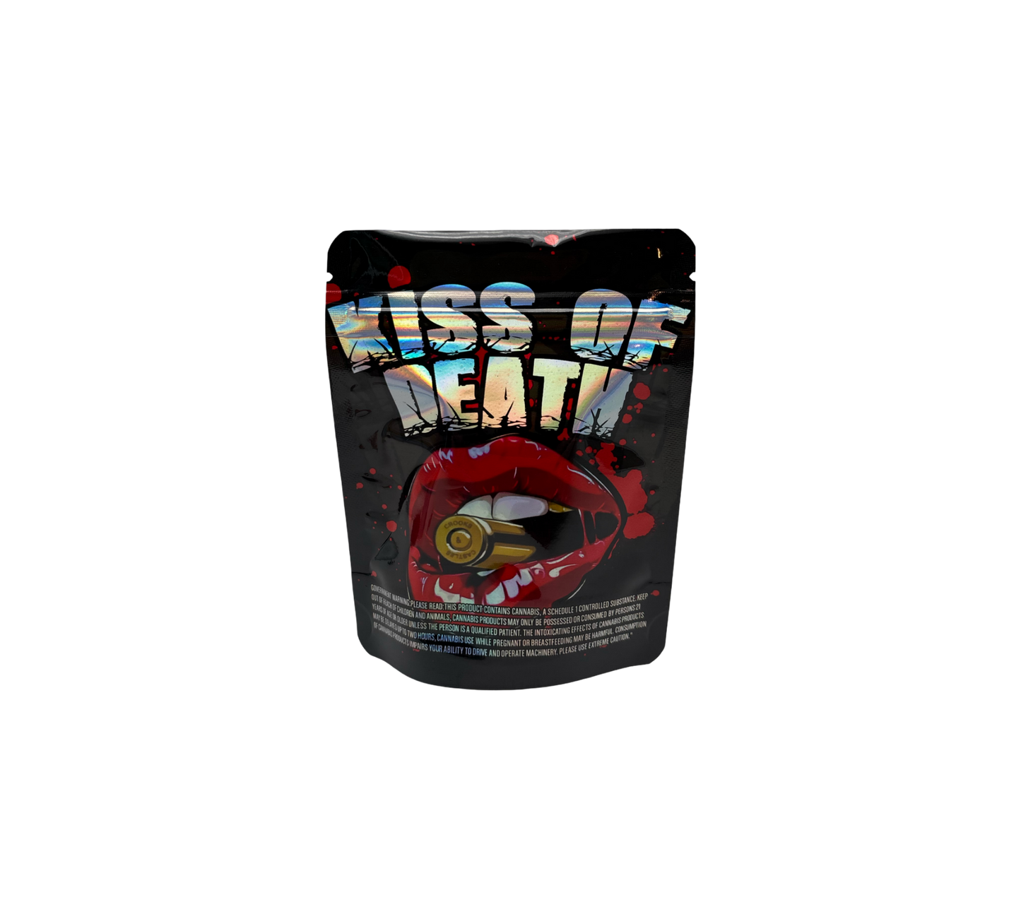 10x Kiss of Death - leere PE Verpackungen