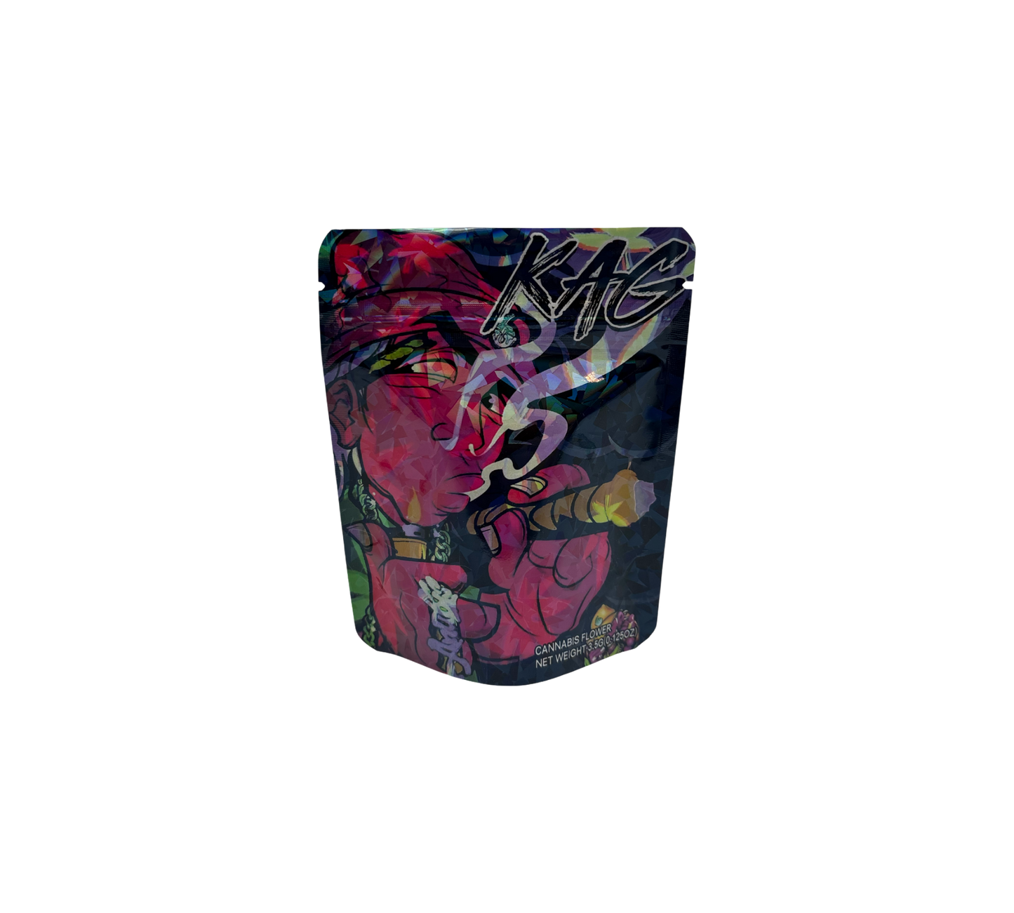 10x Purple Kag - leere PE Verpackungen