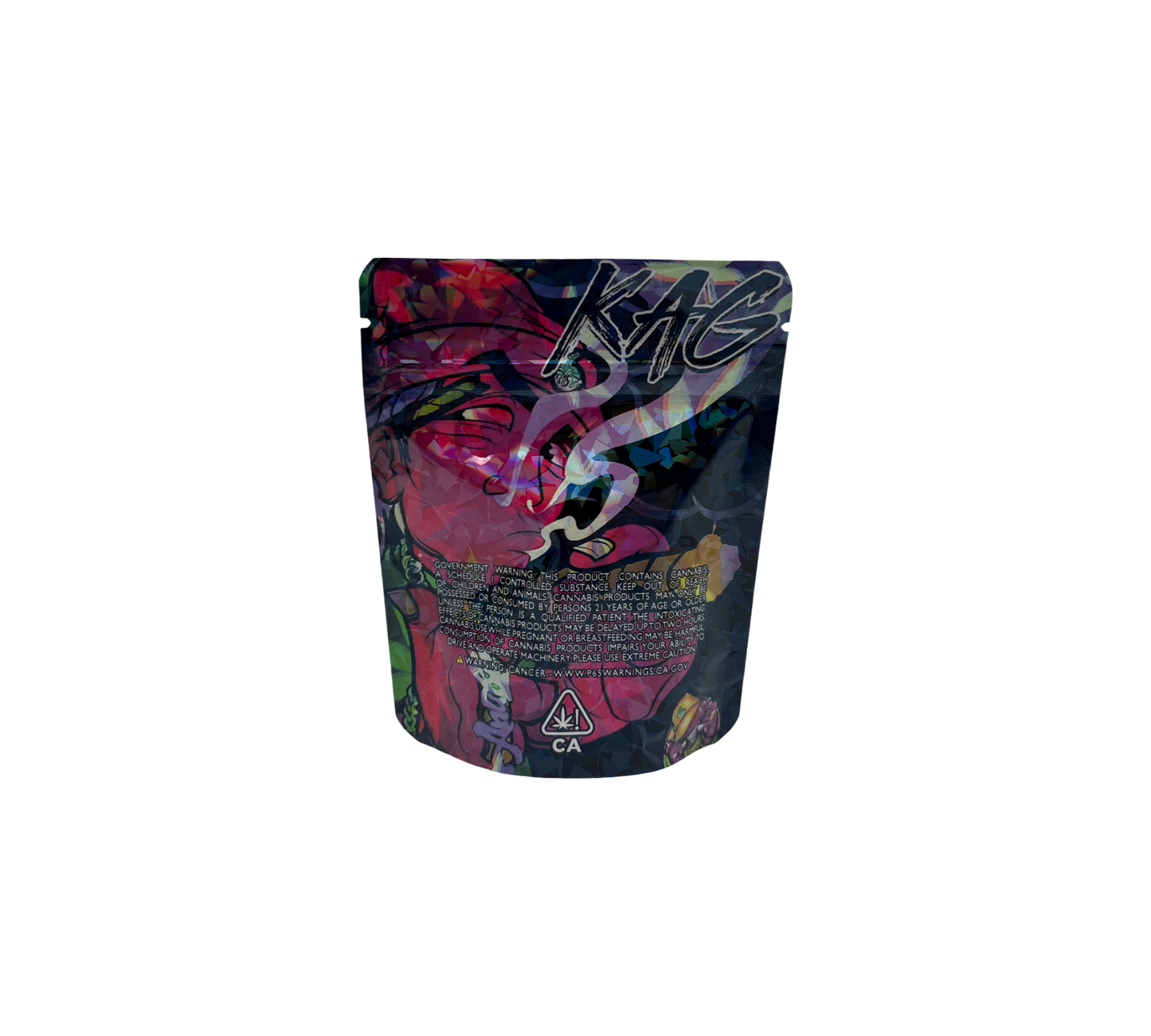 10x Purple Kag - leere PE Verpackungen