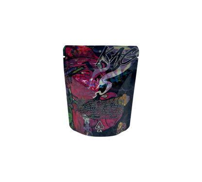 10x Purple Kag - leere PE Verpackungen