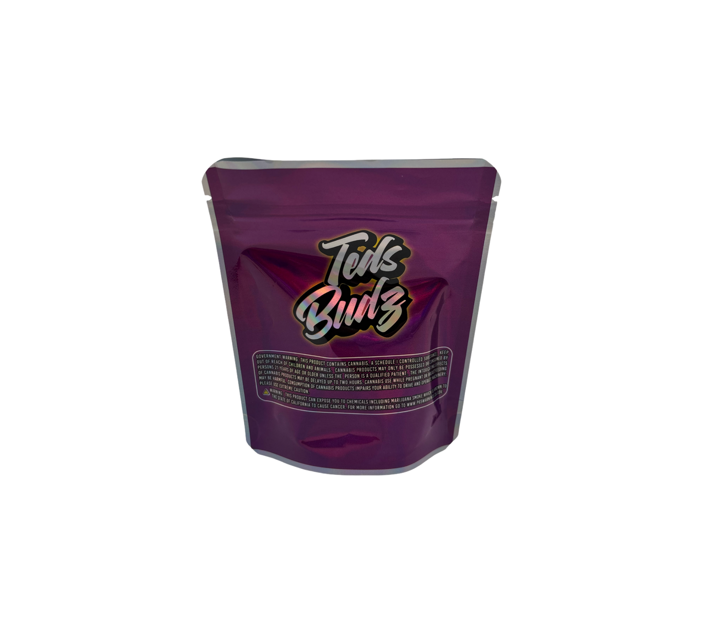 10x Purple Plum - leere PE Verpackungen