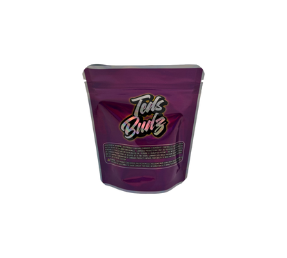 10x Purple Plum - leere PE Verpackungen