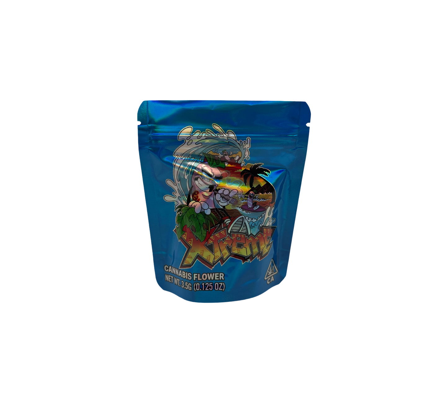 10x Blue Xtreme - leere PE Verpackungen