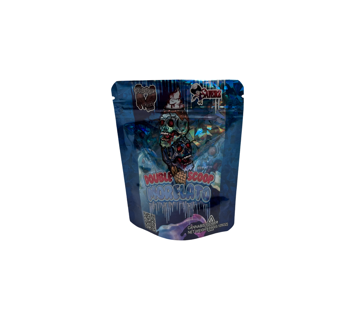 10x Double Scoop - leere PE Verpackungen