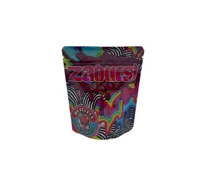 10x Pink Zaburst - leere PE Verpackungen