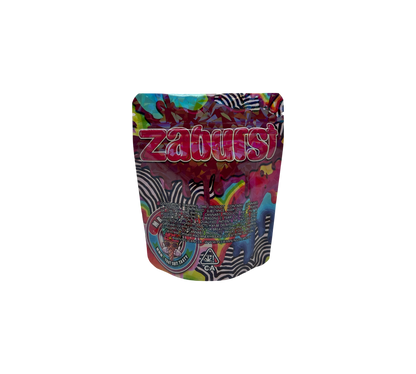 10x Pink Zaburst - leere PE Verpackungen