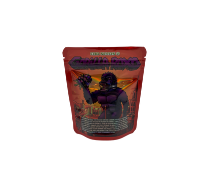 10x Gorilla Roxo - leere PE Verpackungen