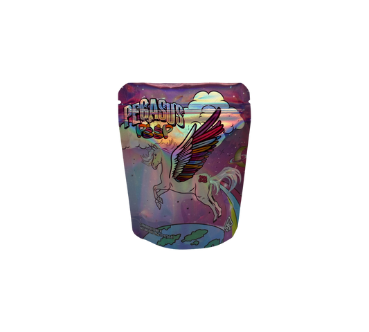 10x Pink Pegasus - leere PE Verpackungen