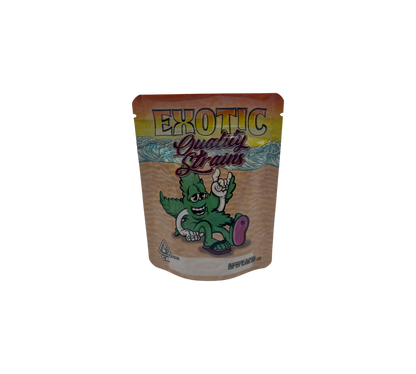 10x Exotic Green - leere PE Verpackungen