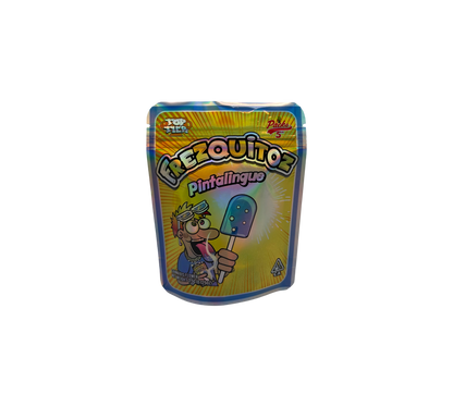 10x Blue Frezquitoz - leere PE Verpackungen