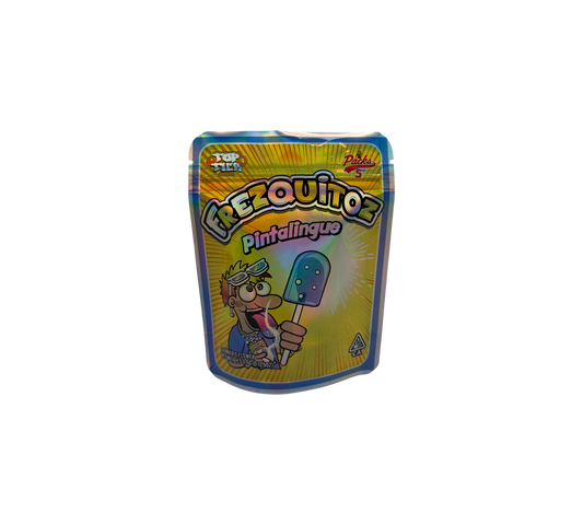 10x Blue Frezquitoz - leere PE Verpackungen