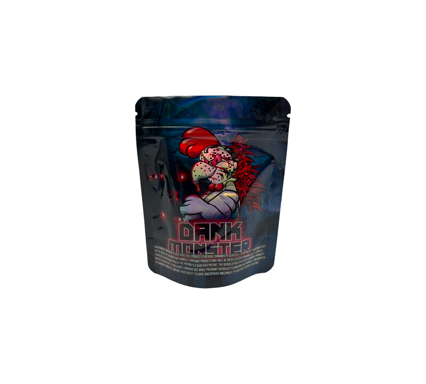10x Dark Monster - leere PE Verpackungen