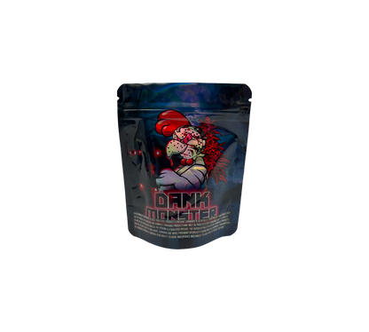 10x Dark Monster - leere PE Verpackungen