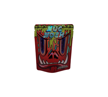 10x Nug Nosh Monster - leere PE Verpackungen
