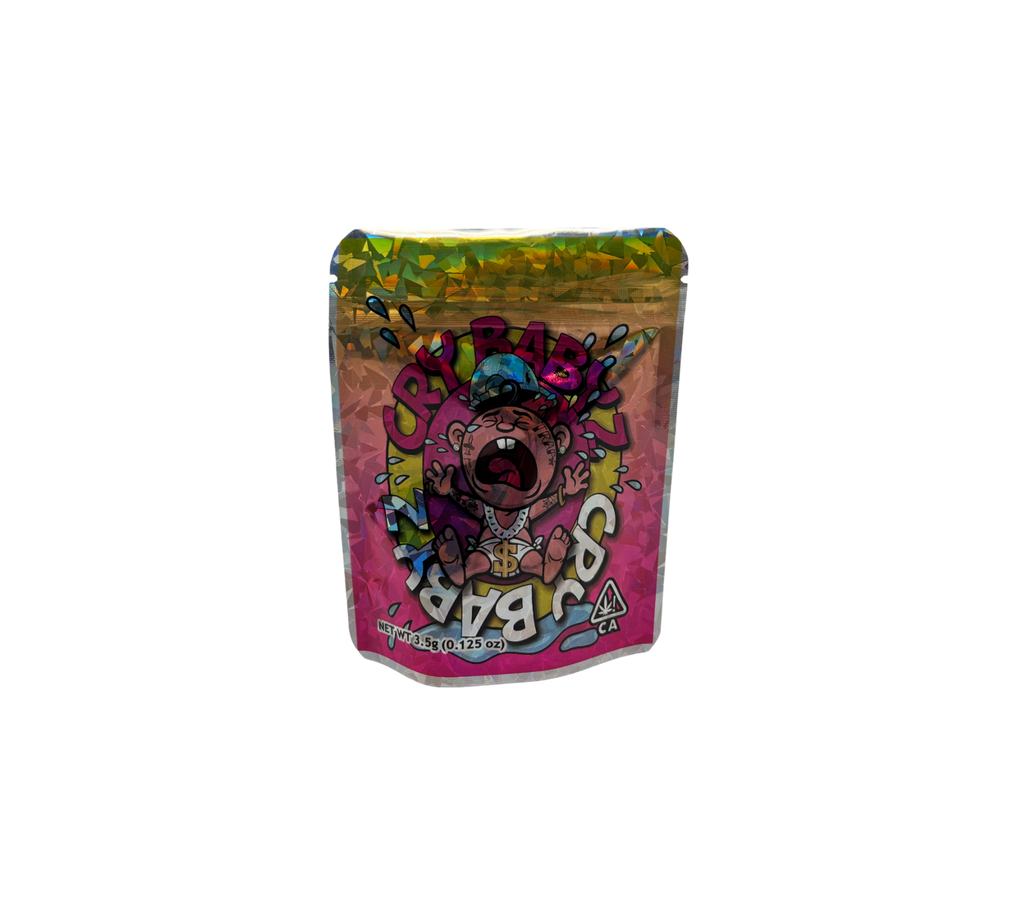 10x Cry Baby - leere PE Verpackungen