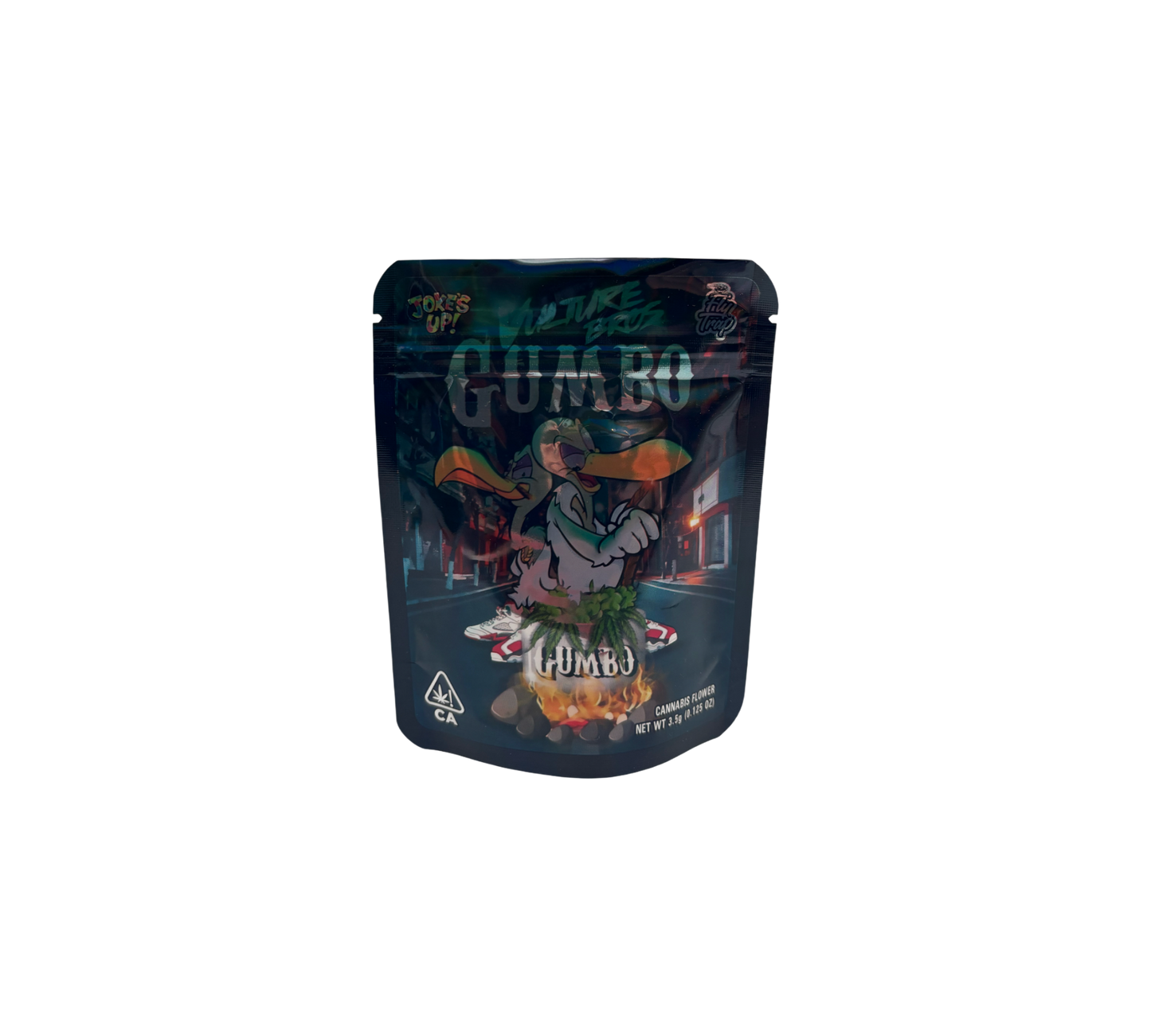 10x Vulture Gumbo - leere PE Verpackungen