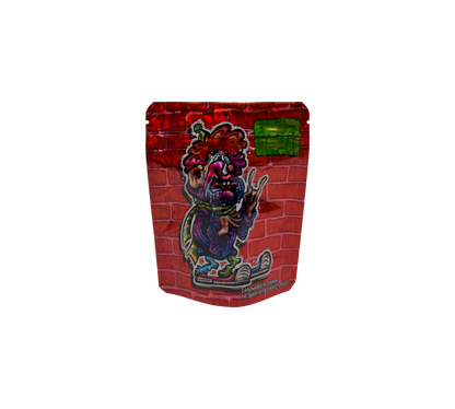 10x Red Clown - leere PE Verpackungen