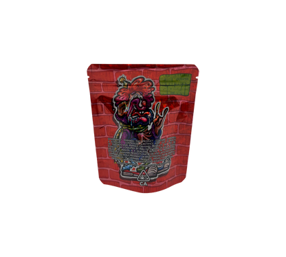 10x Red Clown - leere PE Verpackungen