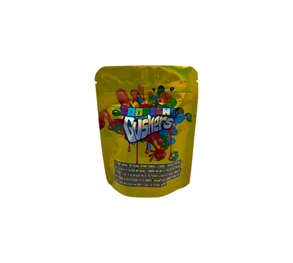 10x Tropical Gushers - leere PE Verpackungen