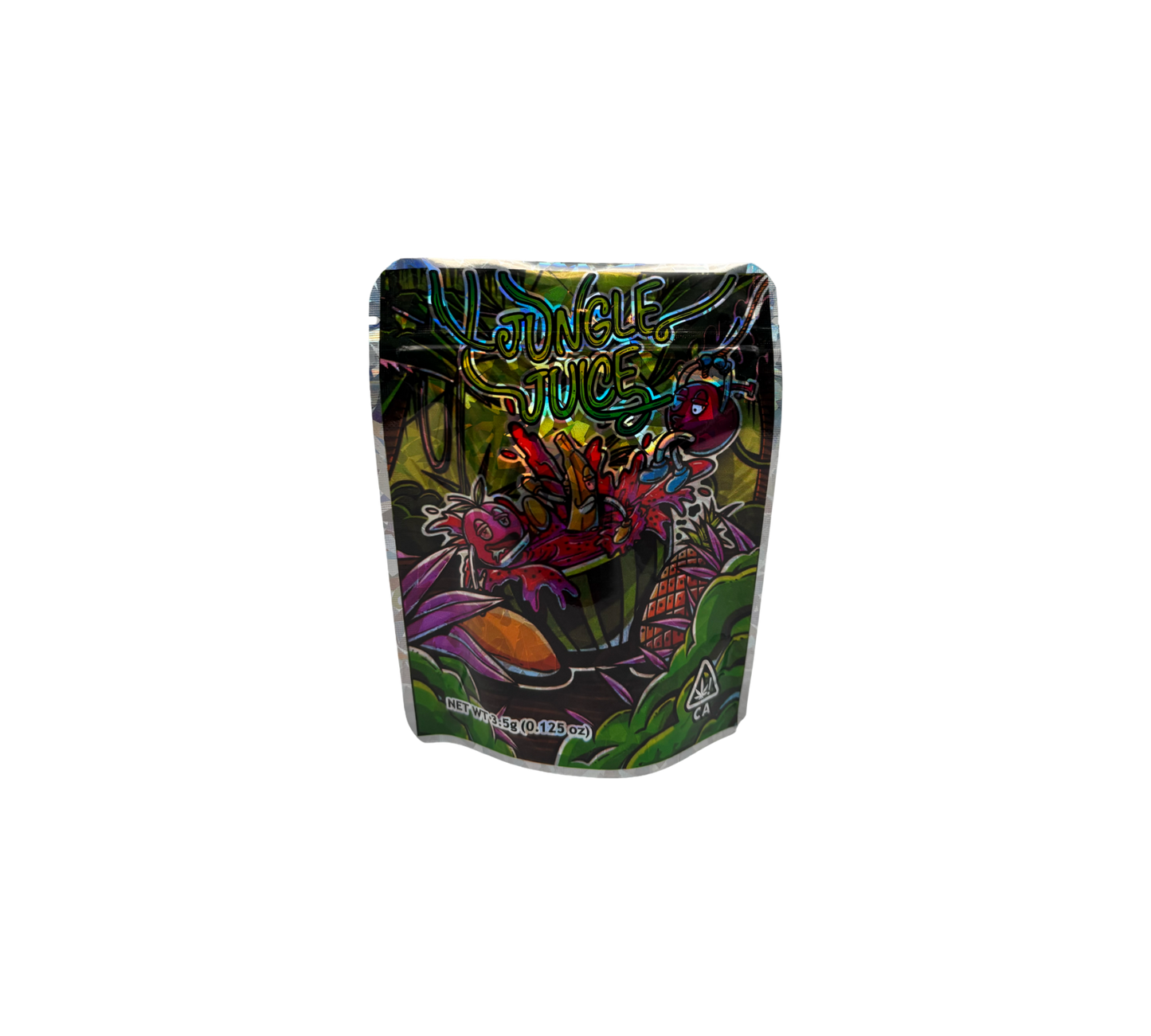 10x Jungle Juice - leere PE Verpackungen