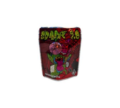 10x Red Brainz 2.0 - leere PE Verpackungen