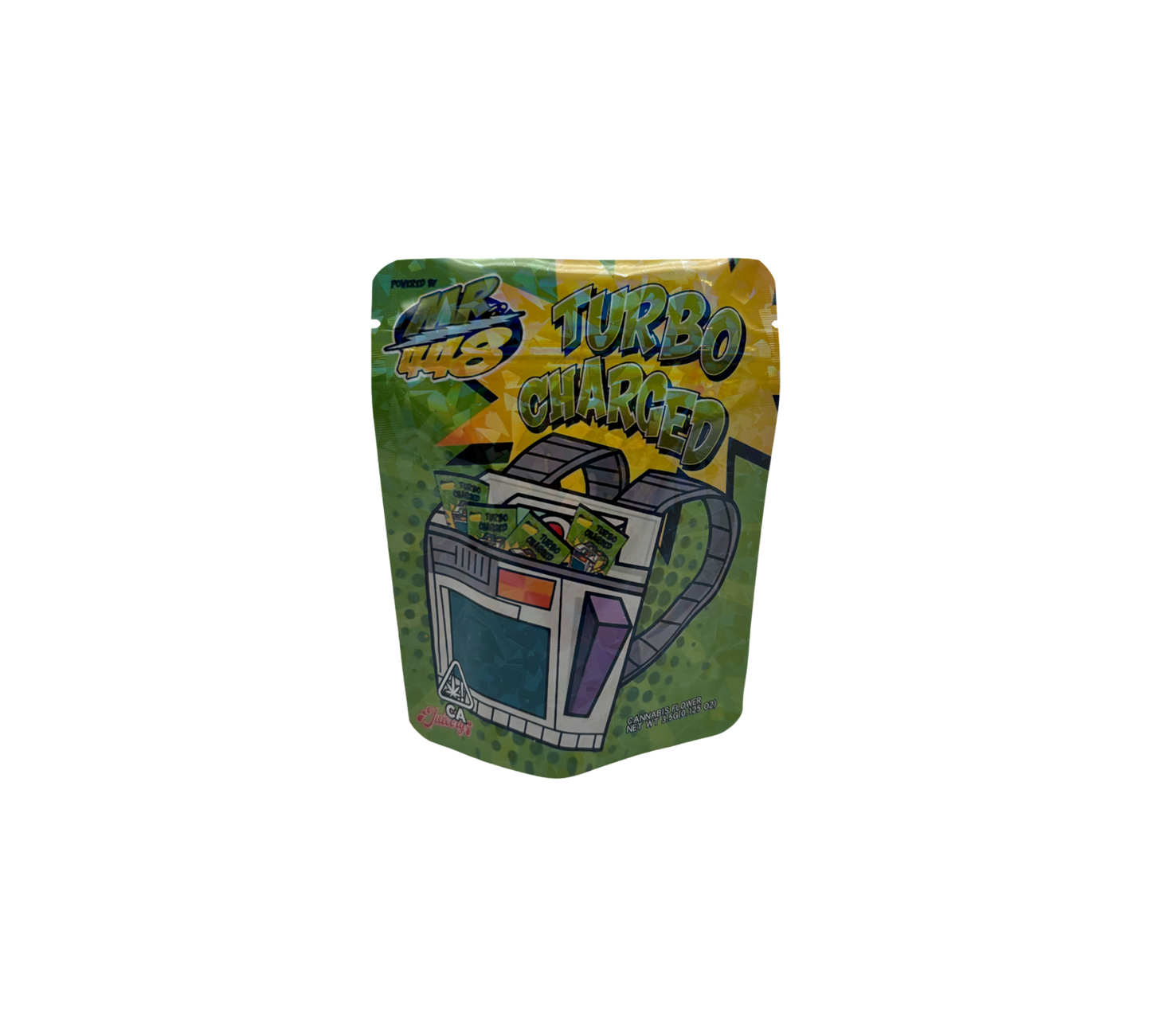 10x Turbo Charged - leere PE Verpackungen