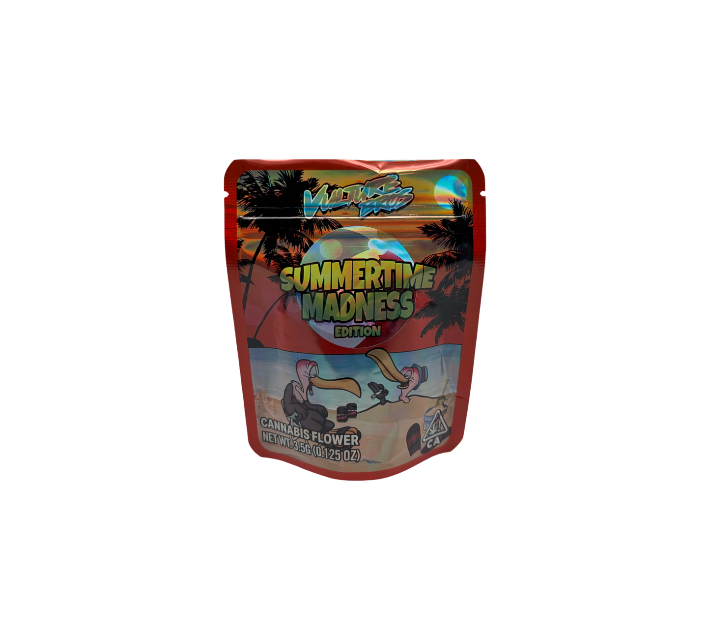 10x Summertime Madness - leere PE Verpackungen