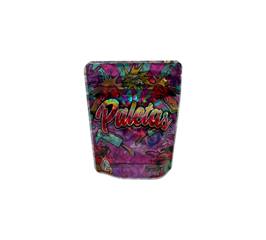 10x  Paletas Ice - leere PE Verpackungen