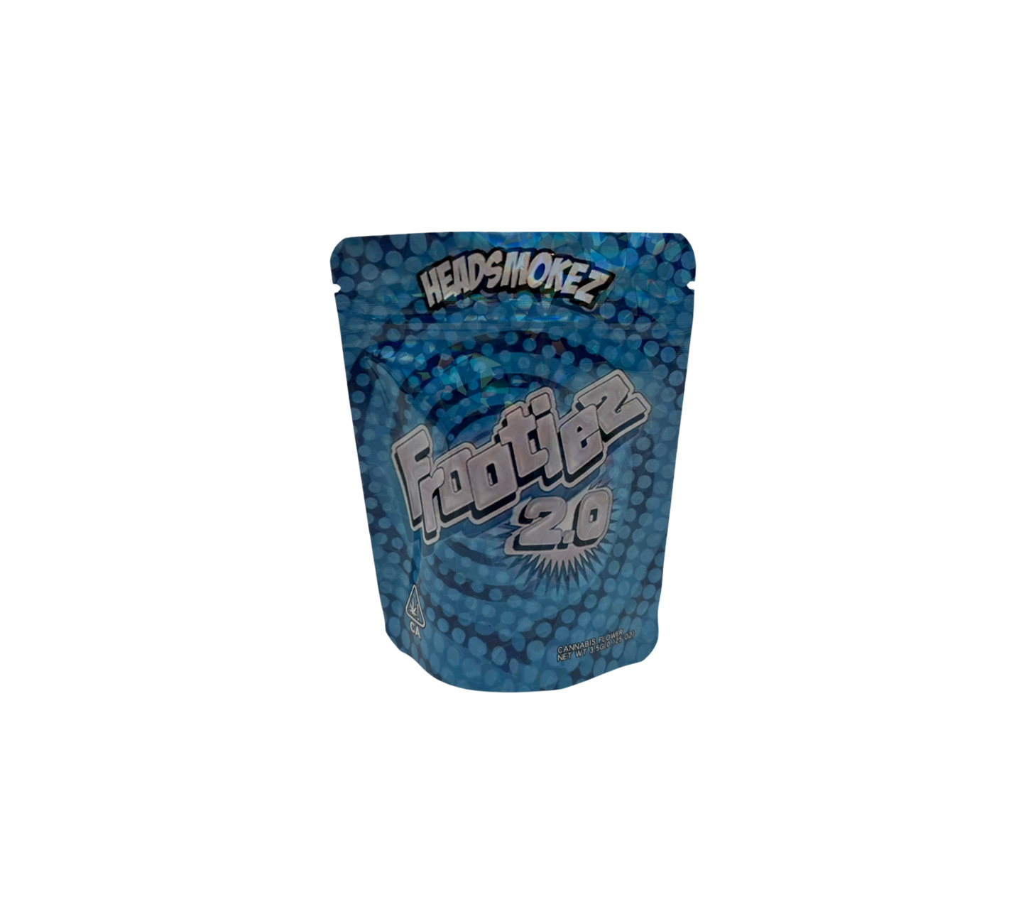 10x Blue Frootiez - leere PE Verpackungen