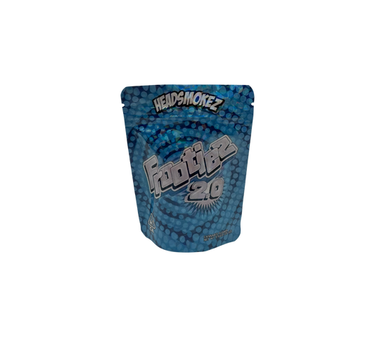 10x Blue Frootiez - leere PE Verpackungen